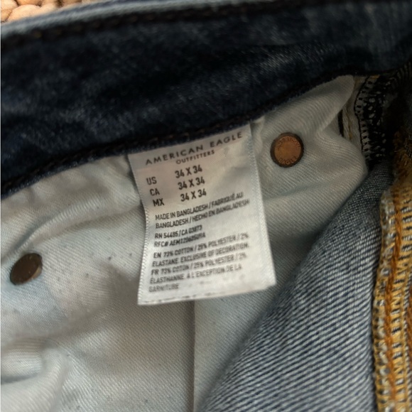 American Eagle slim straight men’s jeans - Picture 3 of 6